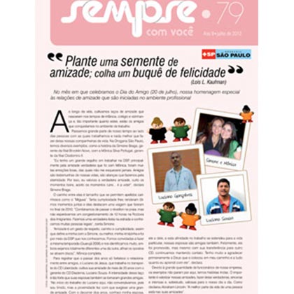 Jornal sempre com voc�